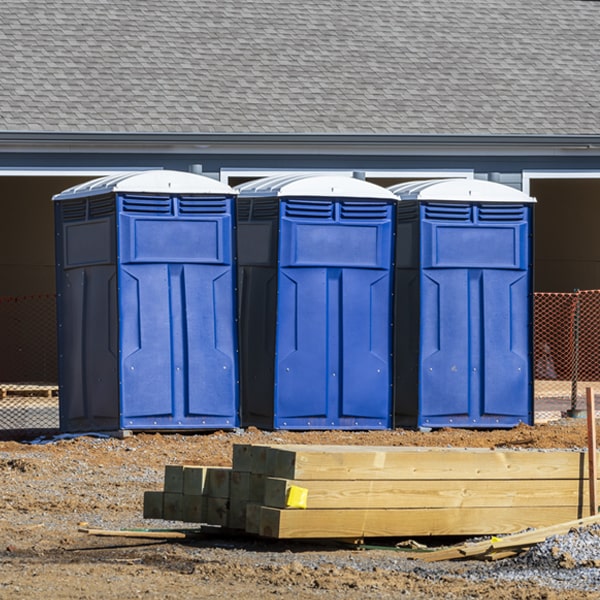 what is the cost difference between standard and deluxe porta potty rentals in Woodlyn Pennsylvania